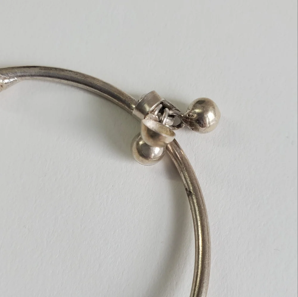 Watch video / Sterling Silver 925 Cuff Bracelet / Anklet